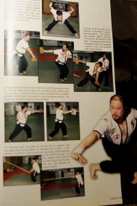 【写真】米国のマーシャルアーツ・マガジンに掲載されたチャン・ターウェイ師範と摔跤。その鍛錬方法を見ると、単なる競技格闘技でないことは明らかだ(C)MMAPLANET