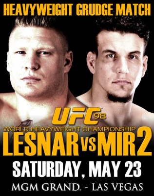 【UFC98】5/23 レスナー×ミアーの再戦が正式決定