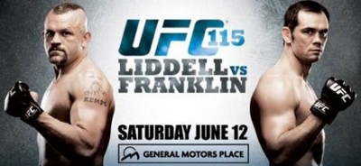 UFC115 LIDDELL vs FRANKLIN 全試合結果