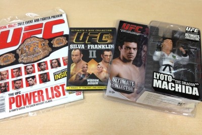 【プレゼント】UFC マガジン、DVD、フィギュアを各1名さまに