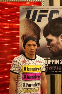 【UFC106】宇野薫――、「自分らしさを出したい」