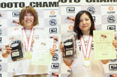 【All Japan Amateur Shooto】決め手はTD＋コントロール。女子バンタム級は高森、フライ級は下牧瀬が優勝