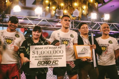 【URCC】ROAD FCライト級$100万トーナメント、最初の本戦出場はフィリピンのレイドン・ロメロに
