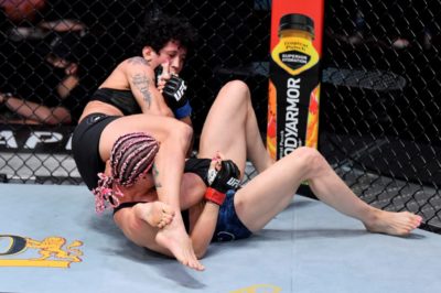【UFC252】女デミアン・マイア、TD→マウント奪取→ワンパンチ&腕十字でヘリッグを一蹴