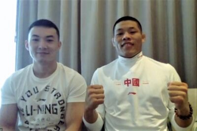 【UFC267】カムザット・チマエフと対戦、リー・ジンリャン「日本人選手もUFC PI上海で一緒に練習を」