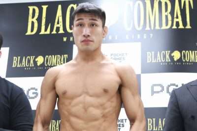 【Black Combat10】ノンタイトルのK-MMA最強決戦に挑む、キム・ミンウ「フェザー級も減量を厳しい」