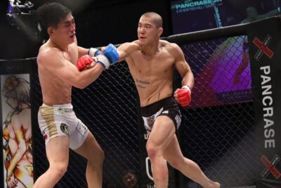 【Pancrase344】1Rは組み技・3Rは打撃でポイントを取ったサンウォンが中田から判定勝利を収める