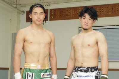 【DEEP Osaka Impact2024#02】レスリングの先輩後輩、前薗渓＆濱口奏流「泉州の格闘技を盛り上げたい」