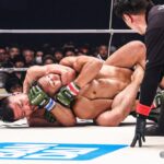 【SUPER RIZIN03】摩嶋がTD＆組み技の強さを発揮、新居をパームトゥパームで斬って落とす