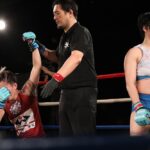 【Colors03】世界女子アトム級王座決定戦、5Rに及ぶ大接戦の末に古賀がスプリット判定でファンに勝利