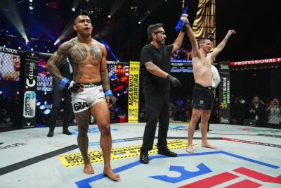 【PFL2024#09】右回転蹴りでカマカ3世の動きを止めて判定勝ちのラウネーンが決勝へ、カイズリエフと対戦