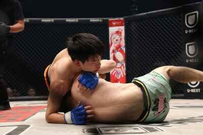 【Pancrase347】テイクダウンからノンストップで殴り続ける船田が野田を判定で下し、デビュー以来3連勝