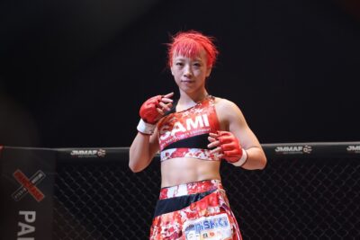 【Pancrase347】TDでペースを掴んだKAREN。エジナの腕十字を凌ぎ、しっかり判定勝ち