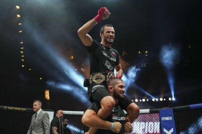 【Bellator CS2024#04】蹴りに右を合わせるシャブリーを、王者ウスマンが捌き続け判定勝ちでベルト防衛