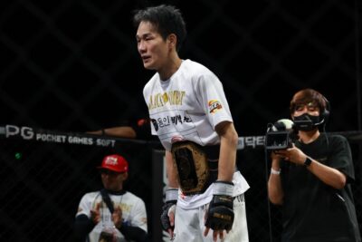 【Black Combat12】開始40秒で大ピンチも、ギロチンで大逆転。大原樹理がBlack Combatライト級王者に