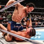 【RIZIN48】矢地がTDのアタックを続けて、3Rにマウント奪取で猛攻。宇佐美から判定勝利をもぎとる