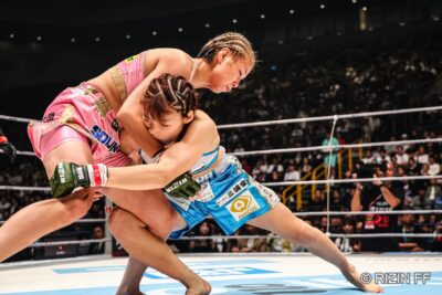 【RIZIN48】浅倉がラストファイトを勝利で飾れず。TD&ギロチンで攻め立てた伊澤は判定勝ちも悔し涙