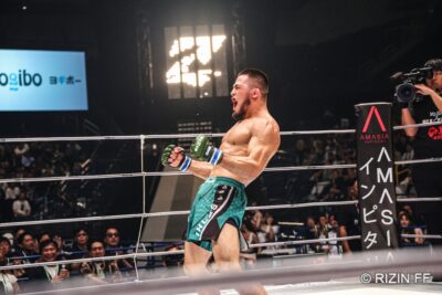 【RIZIN48】シェイドゥラエフ強し！体重超過のアルチュレタを寄せ付けず、最後は腕十字で切って落とす