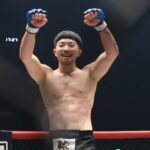 【Pancrase347】右ストレートでダウンを奪った天弥が連打で葛西を仕留め、年内にベルト挑戦アピール