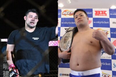 【DEEP122】長谷川賢が、酒井リョウと対戦決定。「メガトンは最後、ミドル級で強い外国人選手と──」