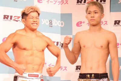 【RIZIN LANDMARK10】秋元強真が連続参戦！鈴木博昭とフェザー級で対戦