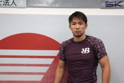 【Breakthrough Combat01】森戸新士の持つProgressウェルター級王座に挑戦、泉武志「触れれば倒せる」