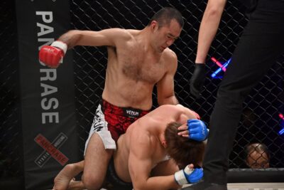 【Pancrase349】44歳・村山暁洋、最後まで一本を狙って川中孝浩に判定勝利。約2年ぶりの白星を掴む