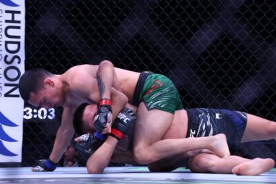 【UFN248】ニャムジャルガルはパンチで倒すもポジションを奪いきれず。ヘルナンデスが判定勝ちで連敗脱出