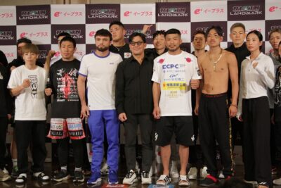 【RIZIN LANDMARK10】計量終了。「今回は熱い試合になることは分かっている」（摩嶋）