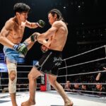 【RIZIN DECADE】桜庭大世、蹴り足を取られた状態からの左ストレート→パウンドアウトで衝撃の秒殺勝利