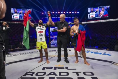 【PFL Road to Dubai CS】PFL MENA出場のフサイニが、Road to UFC出場のパニャレスに判定勝ち