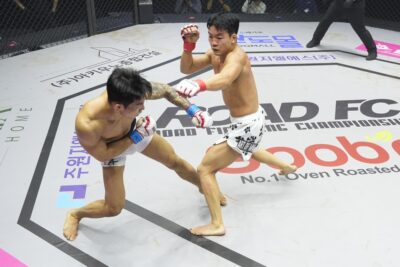 【Road FC72】RIZINにも参戦のジョンヒョン、終始前に出続けてドンヒョクに判定勝利。フライ級王座を獲得