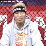 【Shooto2025#02】椿飛鳥戦前のSASUKE「どのような結果に終わろうが、綺麗には終わらない」