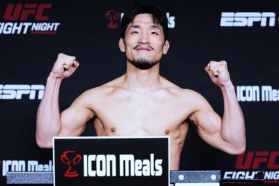 【UFN254】UFCデビュー戦=AJ・カニングハム戦へ。ユ・スヨン「日本の団体を代表して戦う」