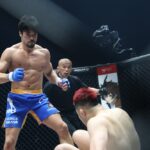 【Pancrase353】これが「現実」なのか――パンクラス初参戦のゴイチが左の差し合いからジャブで内藤をKO