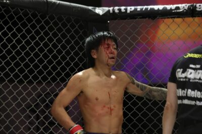 【Gladiator030】大流血でも心は折れず。久保が打撃でパク・チャンビンを下がらせ、スプリットで競り勝つ