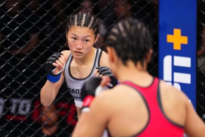【Road to UFC S04 Ep01】松田亜莉紗が昨年のRTU準優勝者=シャオカンにスプリット判定で勝利 【Road to UFC S04 Ep01】松田亜莉紗が昨年のRTU準優勝者=シャオカンにスプリット判定で勝利