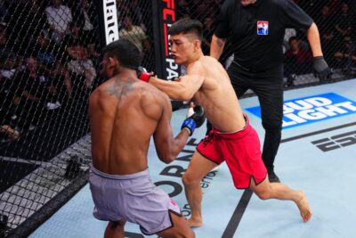 【Road to UFC S04 Ep02】非力インドのサイキアが、中国のアーグーラーリーに37秒で敗れる 【Road to UFC S04 Ep02】非力インドのサイキアが、中国のアーグーラーリーに37秒で敗れる