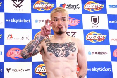 【DEEP125】牛久絢太郎と王座防衛戦、福田龍彌─02─「アスリートとしては、牛久選手の方が正しい」 【DEEP125】牛久絢太郎と王座防衛戦、福田龍彌─02─「アスリートとしては、牛久選手の方が正しい」