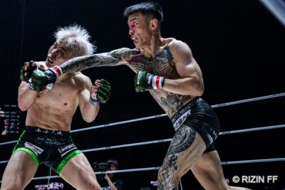 【RIZIN OTOKOMATSURI】Road to 未来?! 萩原京平が西谷の組みに対応し、左で完全KO勝ち 【RIZIN OTOKOMATSURI】Road to 未来?! 萩原京平が西谷の組みに対応し、左で完全KO勝ち