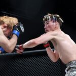 【Shooto2025#04】左ジャブ&右カーフで圧倒。バンタム級転向の堀内がライダーをユナニマス判定で下す