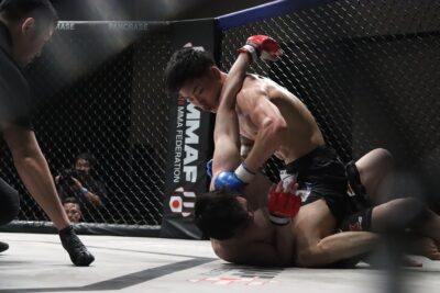 【Pancrase Blood07】敢流がTD&寝技の強さも発揮。糸川にRNCで一本勝ちして王座挑戦をアピール 【Pancrase Blood07】敢流がTD&寝技の強さも発揮。糸川にRNCで一本勝ちして王座挑戦をアピール
