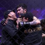 【Black Combat14】キム・ドンギュが飛びヒザでダウンを奪い、キム・デフォン越え達成