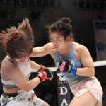 【DEEP125】倒せず、返せず――大島の攻撃を潰したイ・イェジが打撃を当て続けユナニマス判定勝ち