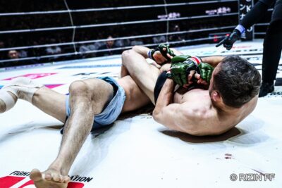 【RIZIN OTOKOMATSURI】中村大介、桜庭大世を腕十字で切って落とし「44歳。ここからが全盛期!」 【RIZIN OTOKOMATSURI】中村大介、桜庭大世を腕十字で切って落とし「44歳。ここからが全盛期!」
