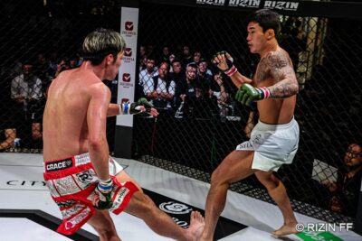 【RIZIN WS01】ジャブ&左ボディ、カーフで宇佐美正パトリックがキム・シウォンから判定勝ち 【RIZIN WS01】ジャブ&左ボディ、カーフで宇佐美正パトリックがキム・シウォンから判定勝ち