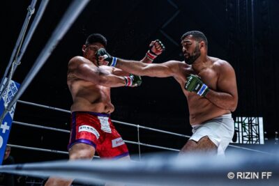 【RIZIN OTOKOMATSURI】コンタクトが少ない打撃戦。右でダウンを奪ったアウグストがスダリオ剛を下す 【RIZIN OTOKOMATSURI】コンタクトが少ない打撃戦。右でダウンを奪ったアウグストがスダリオ剛を下す