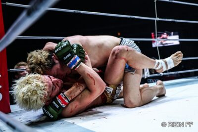【RIZIN OTOKOMATSURI】朝倉未来が鈴木千裕からTDを重ねる→3Rに流血に追い込んでTKO勝利 【RIZIN OTOKOMATSURI】朝倉未来が鈴木千裕からTDを重ねる→3Rに流血に追い込んでTKO勝利