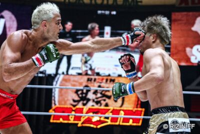 【RIZIN OTOKOMATSURI】サバテロが予想外(?)の打撃で太田を圧倒。TKO勝利後に井上直樹に宣戦布告 【RIZIN OTOKOMATSURI】サバテロが予想外(?)の打撃で太田を圧倒。TKO勝利後に井上直樹に宣戦布告