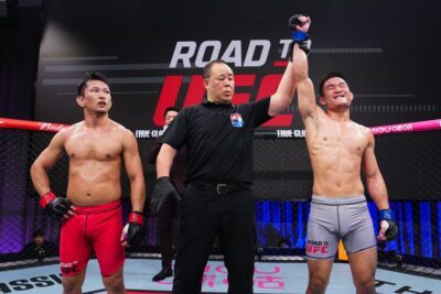 【Road to UFC S04 Ep03】伊藤も初戦敗退。右でカイ・シャンを下がらせるもテイクダウン奪われ判定負け 【Road to UFC S04 Ep03】伊藤も初戦敗退。右でカイ・シャンを下がらせるもテイクダウン奪われ判定負け